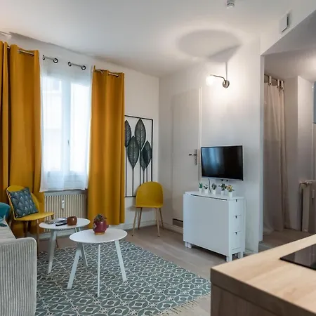 Appartement Studio Blue Confort , Proche Gare Part Dieu *