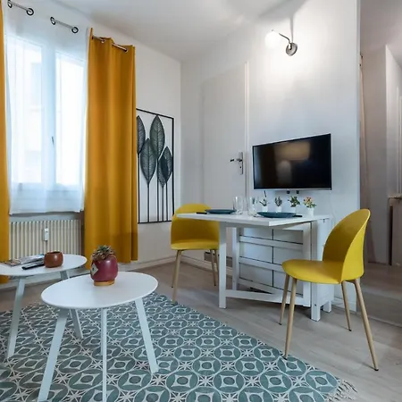 Appartement Studio Blue Confort , Proche Gare Part Dieu *